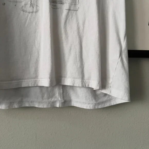 Abercrombie & Fitch | NWOT Graphic Short Sleeve T-Shirt in White Size Large - Picture 4 of 8